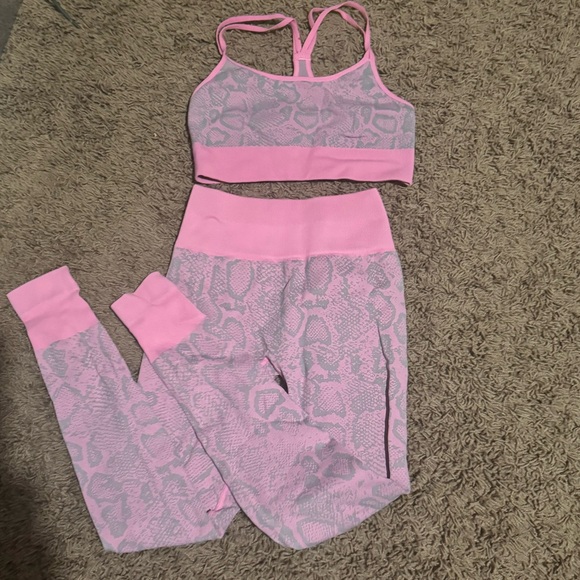 Bombshell Sportswear Other - Bombshell Sportswear Pink Activewear Set
